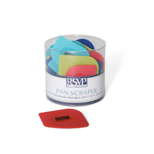 RSVP Pan Scraper Plastic Assorted Colours