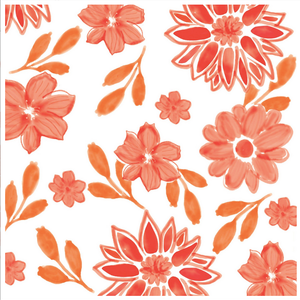 Napkin Dinner Paviot Maxi Fleur Rouge