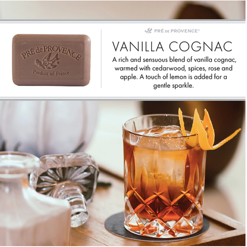 Pre de Provence Pre de Provence Soap Vanilla Cognac 150 gr
