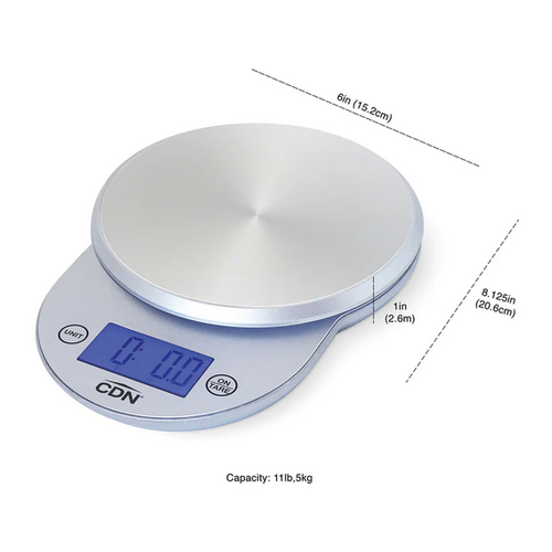 CDN CDN Digital Scale Silver