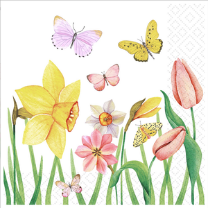 TWILIGHT Napkin Lunch Paper Butterfly Meadow