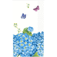 Napkin Guest Paper Blue Hydrangea