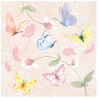 Napkin Cocktail Paper Sweet Peach