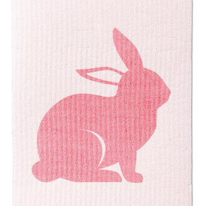Abbott Swedish Cloth Easter Bunny Pink