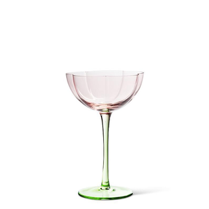 Abbott Flower Look Coupe Glass