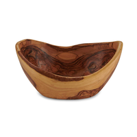 Bowl Rustic Oval Olivewood 10 Inch