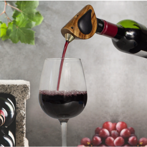 Totally Bamboo Songbird Bottle Pourer Red