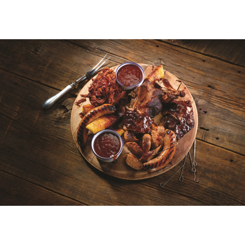 Gourmet du Village Peach Bourbon BBQ Sauce