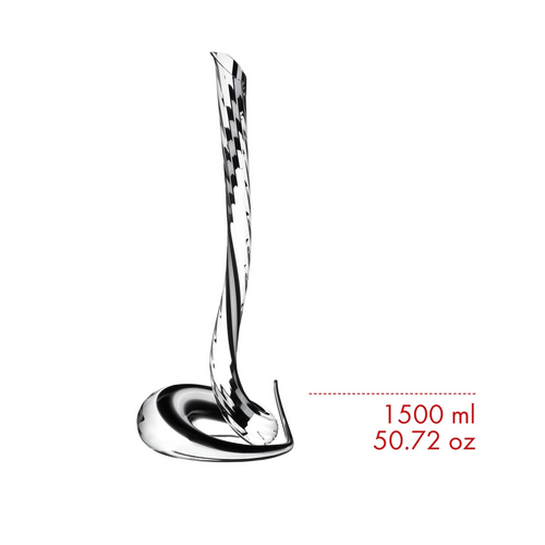 Riedel Decanter Cobra White and Black
