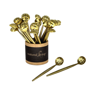 Natural Living Olive Spoon Gold
