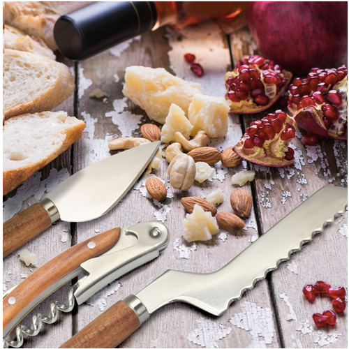 Natural Living Wine and Cheese Set 3 pcs