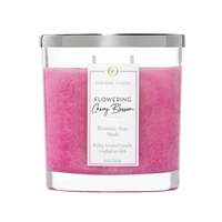 Colonial Candle Oval Jar Flowering Cherry Blossom