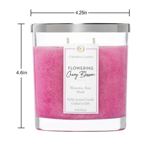 Colonial Candle Colonial Candle Oval Jar Flowering Cherry Blossom