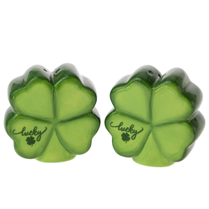 Boston International Salt & Pepper Shakers Lucky Heart