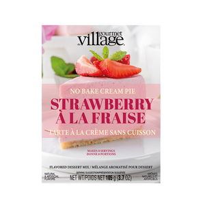 Gourmet du Village No Bake Strawberry Pie