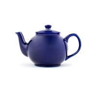 Blue Earthenware Teapot 37 oz.