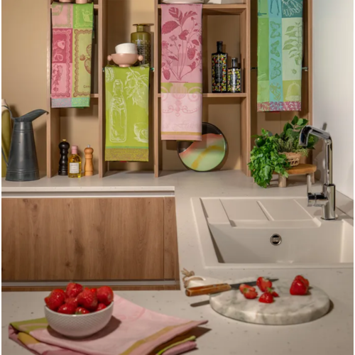 Garnier Thiebaut Garnier Thiebaut Tea Towel  Champagne Des Fees Mousse