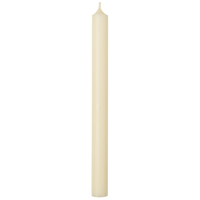 Candle 10 Inches Column Ivory Germany