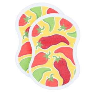 Pop-Up Sponge Chili Peppers 2 Pack
