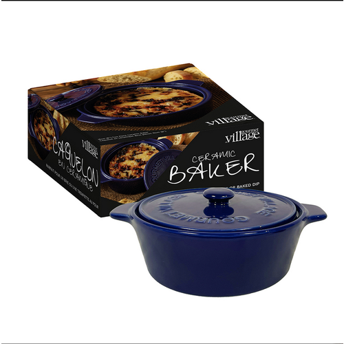 Gourmet du Village Brie Baker Blue