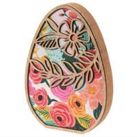 Egg Multi Flower Wood
