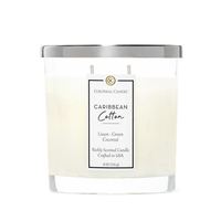 Colonial Candle Oval Jar Caribbean Cotton