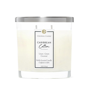 Colonial Candle Colonial Candle Oval Jar Caribbean Cotton