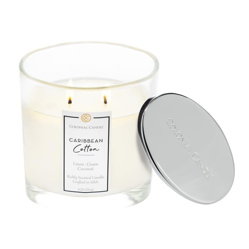 Colonial Candle Colonial Candle Oval Jar Caribbean Cotton