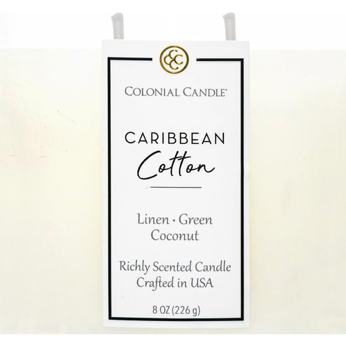 Colonial Candle Colonial Candle Oval Jar Caribbean Cotton