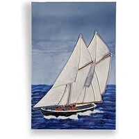 Tile Schooner 8 x 12 Inch