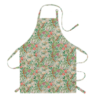 Apron Wipeable Golden Lily