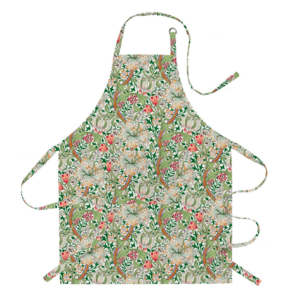 William Morris Apron Wipeable Golden Lily
