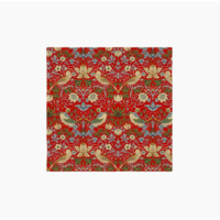 Napkin Strawberry Thief Red