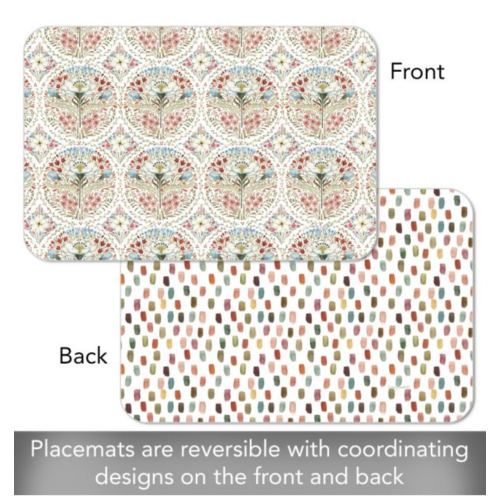 CounterArt Placemat Reversible Countryside Repeat
