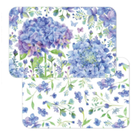Placemat Reversible Beautiful Hydrangea
