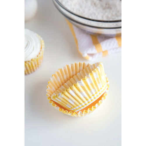 Fox Run Yellow Bunny Bake Cups, 50 pcs