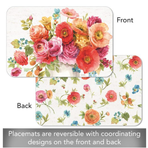 CounterArt Placemat Reversible Country Fresh