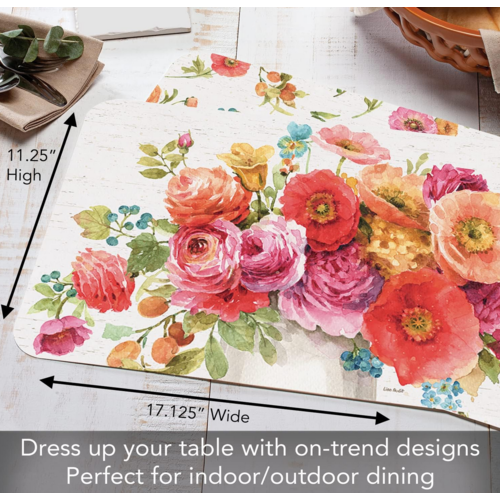 CounterArt Placemat Reversible Country Fresh