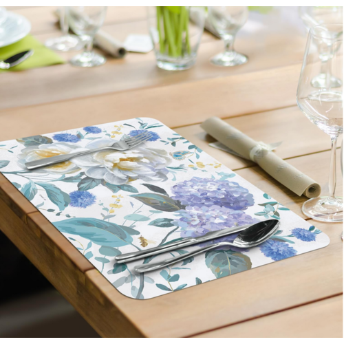 CounterArt Placemat Reversible Morning Blooms