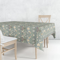 Tablecloth Strawberry Thief Blue 52 x 70 Inch
