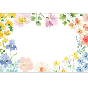 CounterArt Placemats Premium Paper Watercolours Floral 24pk CounterArt Placemats Premium Paper Watercolours Floral 24pk