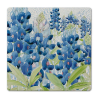 Trivet Stone Bluebonnet Field