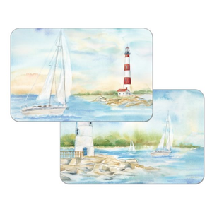 CounterArt Placemat Reversible Lighthouse Scene