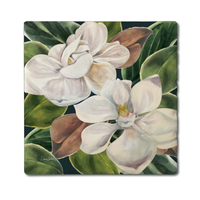 Coaster Absorbent Magnolia Blossoms Set of 4