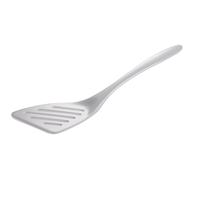 Angled Slotted Spatula White