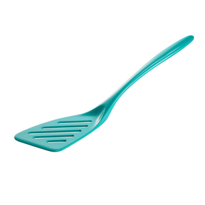 Hutzler Angled Slotted Spatula Turquoise