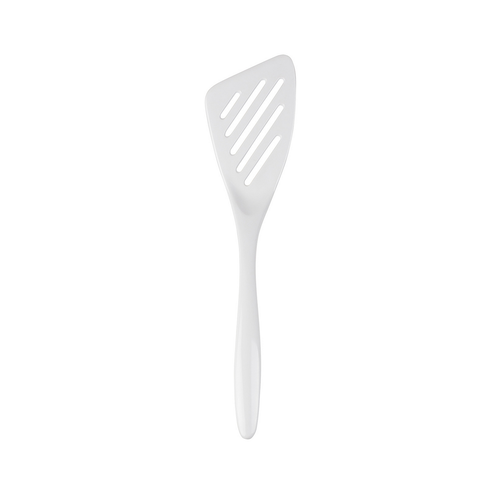 Hutzler Angled Slotted Spatula White