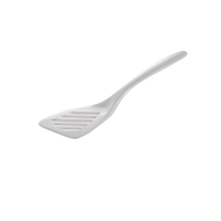 Mini Angled Slotted Spatula White