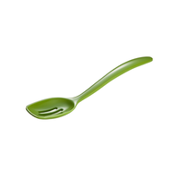 Mini Slotted Spoon Green