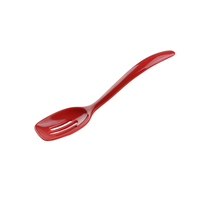 Mini Slotted Spoon Red